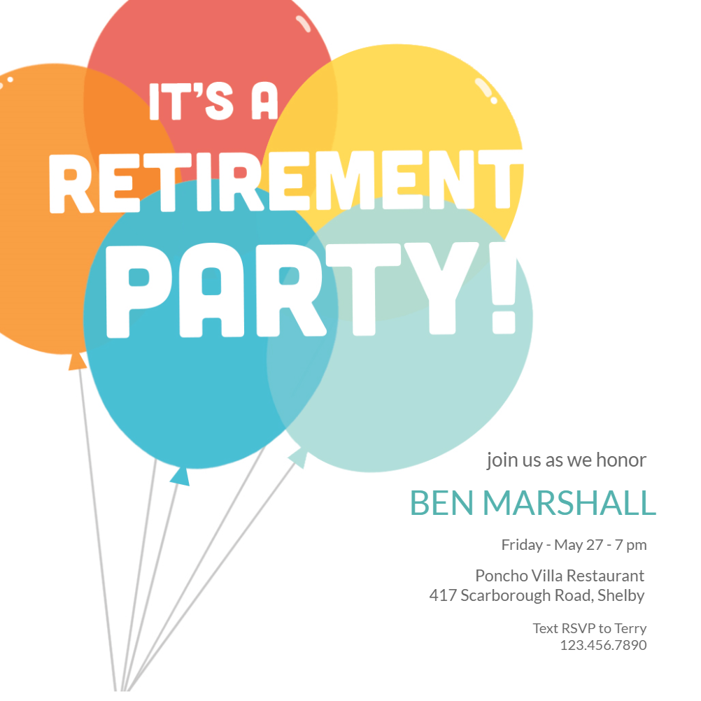 going up retirement amp farewell party invitation template free printable retirement invitations templates